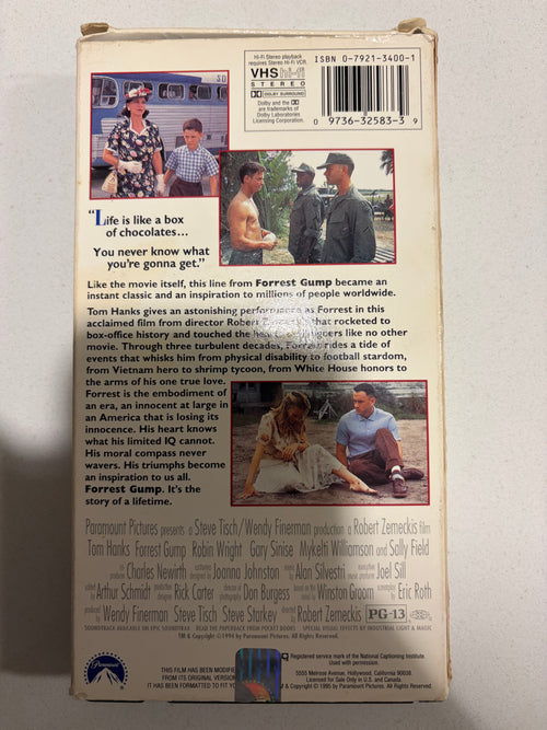 Forrest Gump (VHS, 1995)