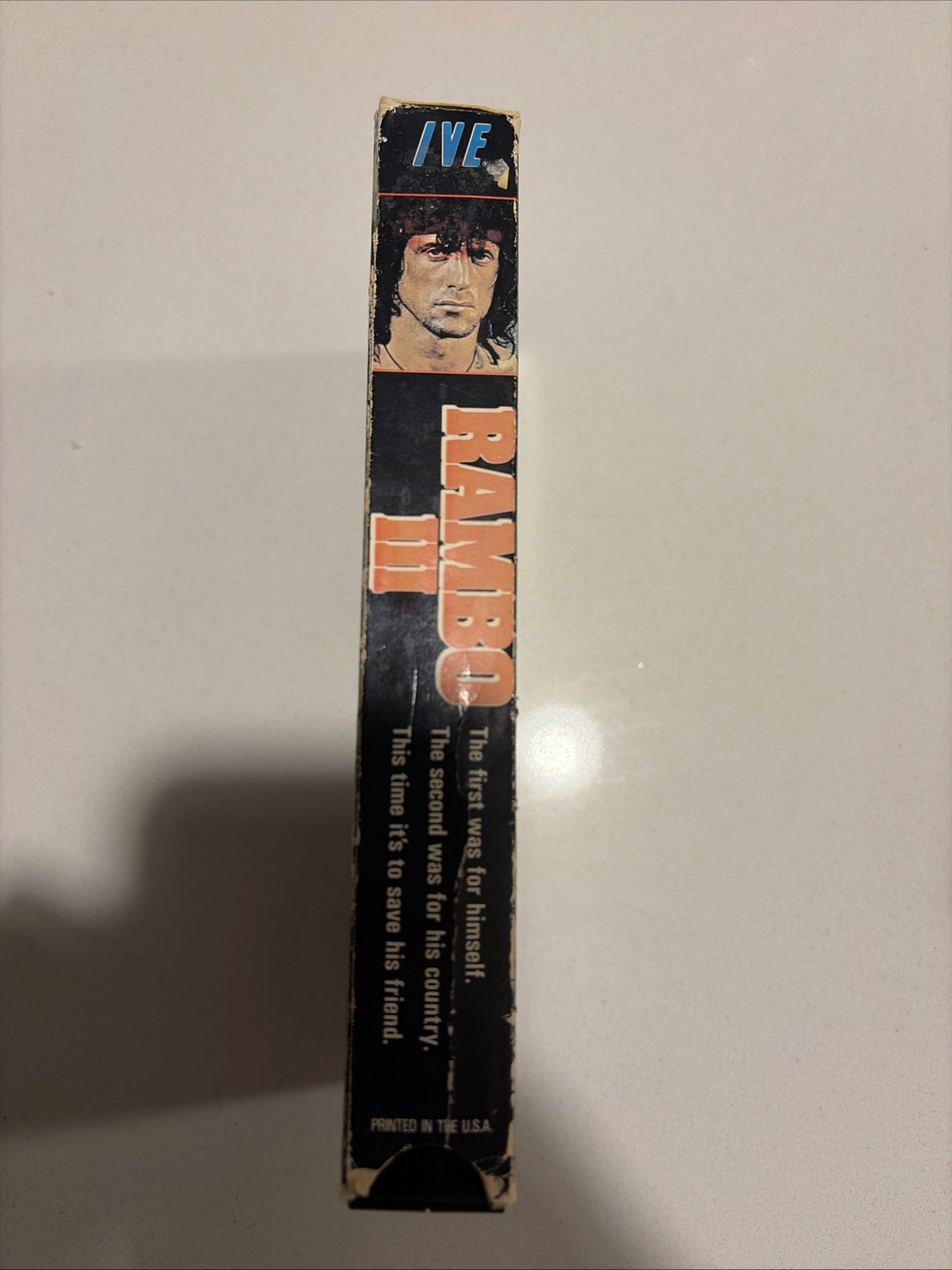 Rambo III 3 (VHS, 1988) Sylvester Stallone Action Vintage Tape