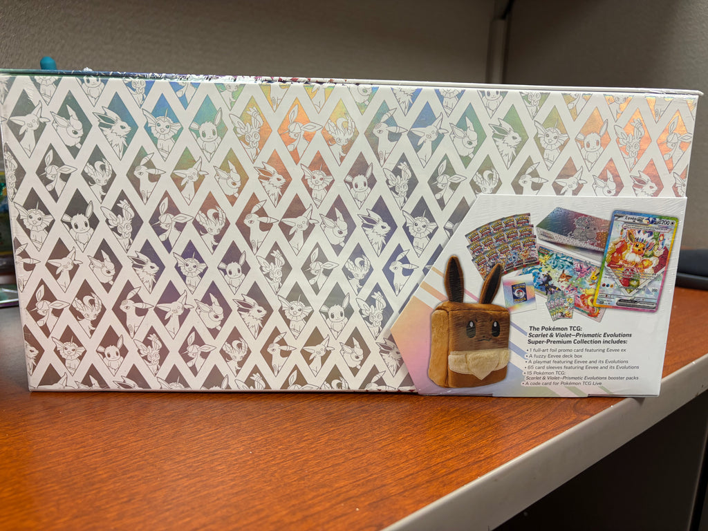 Pokemon TCG Prismatic Evolutions Super Premium Collection Box SEALED