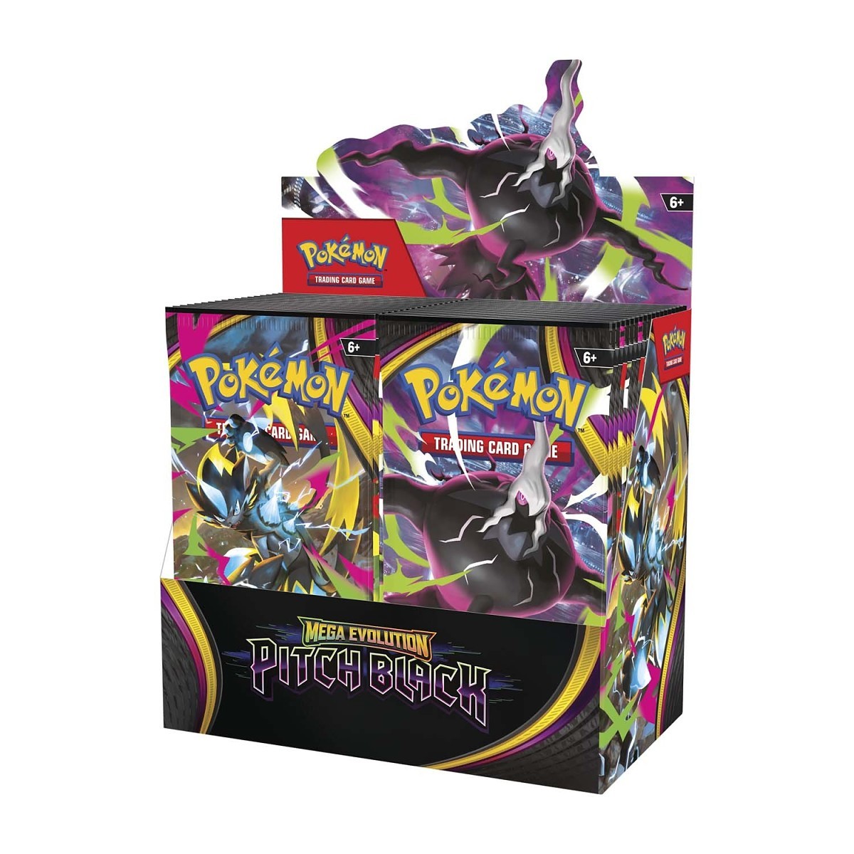 Pokemon Mega Evolution Pitch Black Booster Box Factory Sealed SHIPS 7/20 PRESALE